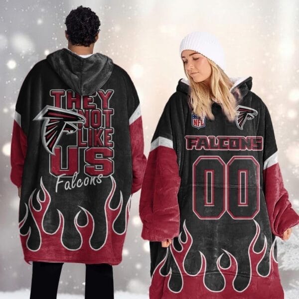 Atlanta Falcons Blanket Hoodie AMCBH000020 - Image 2