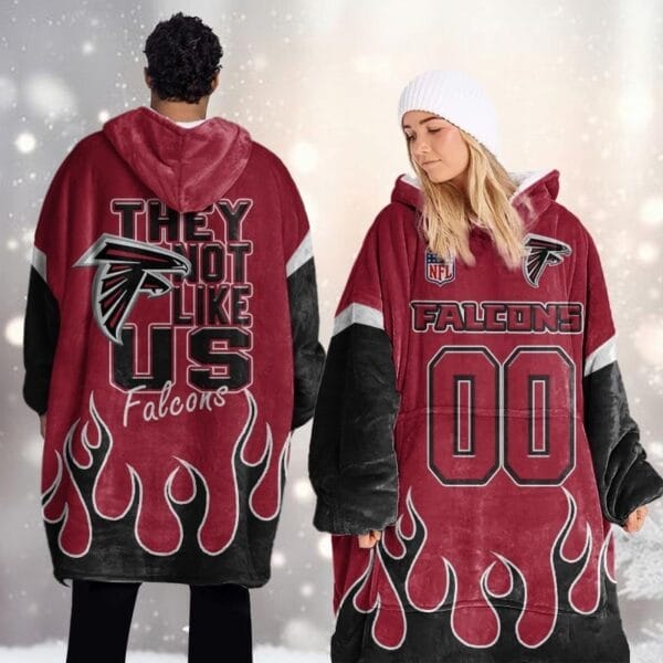 Atlanta Falcons Blanket Hoodie AMCBH000020