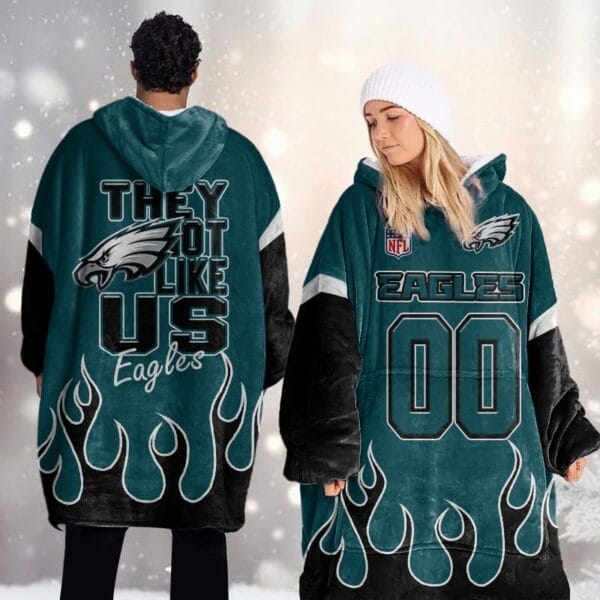 Philadelphia Eagles Blanket Hoodie AMCBH000023