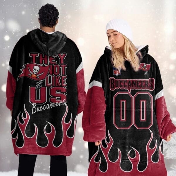 Tampa Bay Buccaneers Blanket Hoodie AMCBH000021 - Image 2
