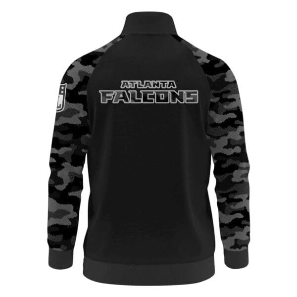 Atlanta Falcons Premium Unisex Camo Stand Collar Jacket AMCSCJK000013 - Image 3