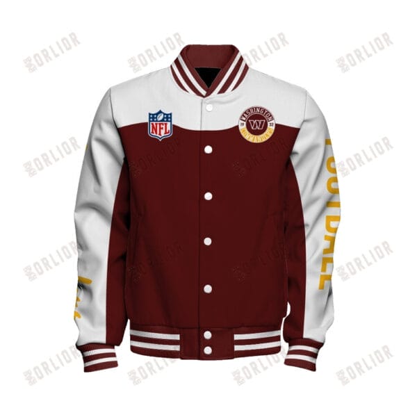 Washington Commanders  Unisex Athletic Legacy Varsity Jacket AMCVJK0000194 - Image 2
