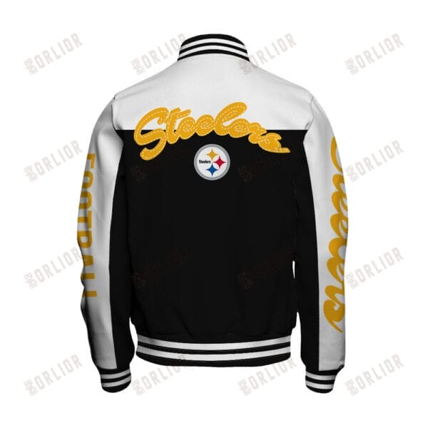 Pittsburgh Steelers  Unisex Athletic Legacy Varsity Jacket AMCVJK0000199 - Image 3