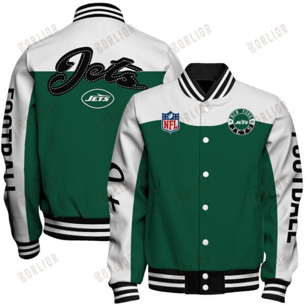 New York Jets  Unisex Athletic Legacy Varsity Jacket AMCVJK0000201