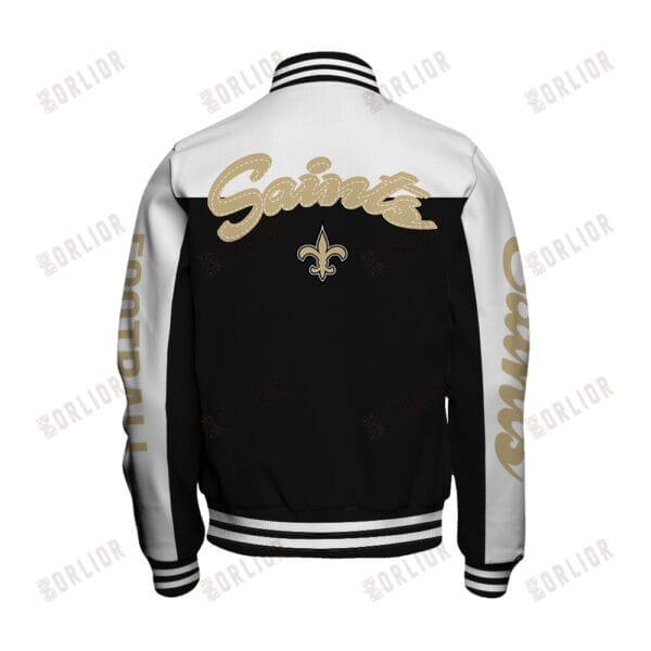 New Orleans Saints  Unisex Athletic Legacy Varsity Jacket AMCVJK0000203 - Image 3