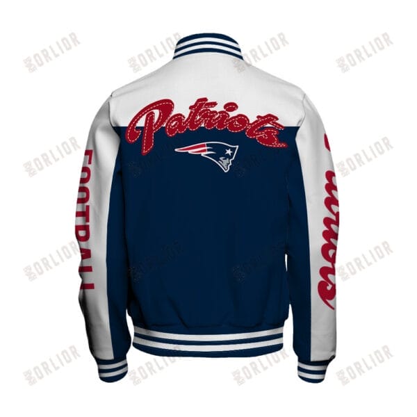 New England Patriots  Unisex Athletic Legacy Varsity Jacket AMCVJK0000204 - Image 3