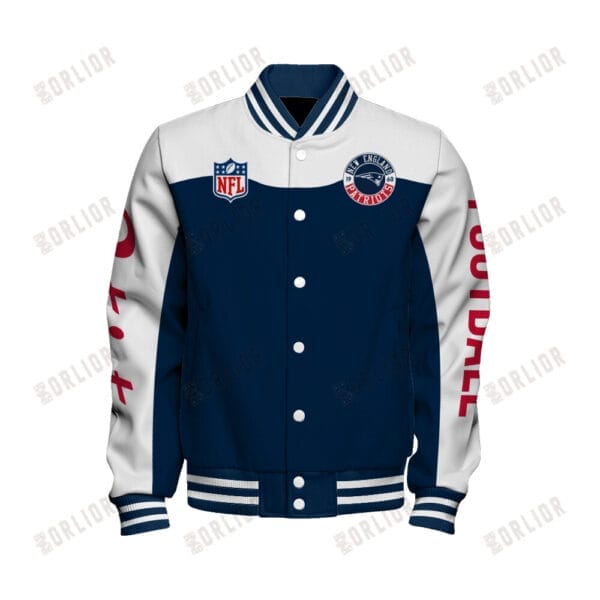 New England Patriots  Unisex Athletic Legacy Varsity Jacket AMCVJK0000204 - Image 2
