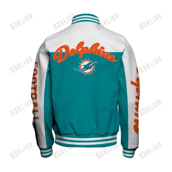 Miami Dolphins  Unisex Athletic Legacy Varsity Jacket AMCVJK0000206 - Image 3