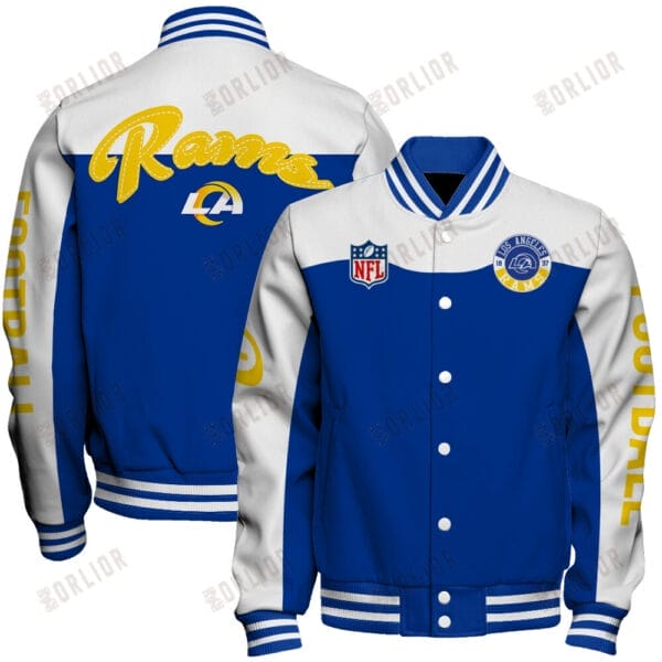 Los Angeles Rams  Unisex Athletic Legacy Varsity Jacket AMCVJK0000207
