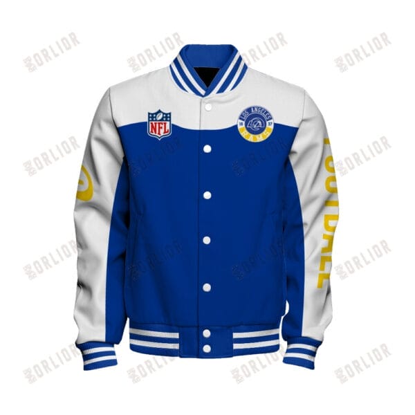 Los Angeles Rams  Unisex Athletic Legacy Varsity Jacket AMCVJK0000207 - Image 2