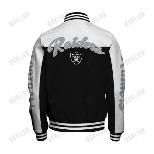 Las Vegas Raiders  Unisex Athletic Legacy Varsity Jacket AMCVJK0000209 - Image 3