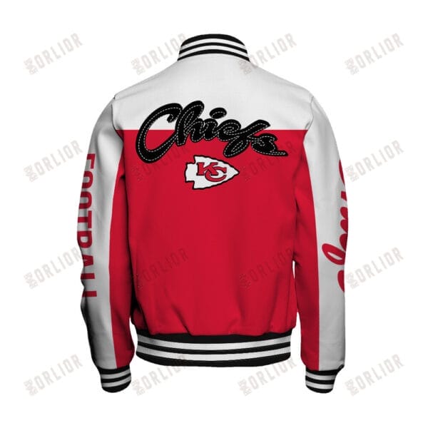 Kansas City Chiefs  Unisex Athletic Legacy Varsity Jacket AMCVJK0000210 - Image 3