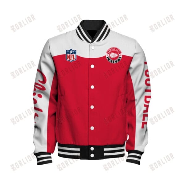Kansas City Chiefs  Unisex Athletic Legacy Varsity Jacket AMCVJK0000210 - Image 2