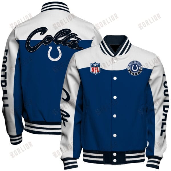 Indianapolis Colts  Unisex Athletic Legacy Varsity Jacket AMCVJK0000212