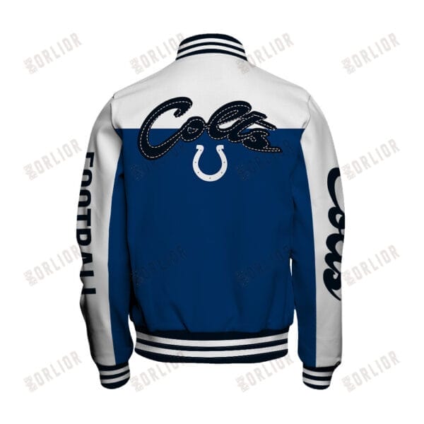 Indianapolis Colts  Unisex Athletic Legacy Varsity Jacket AMCVJK0000212 - Image 3