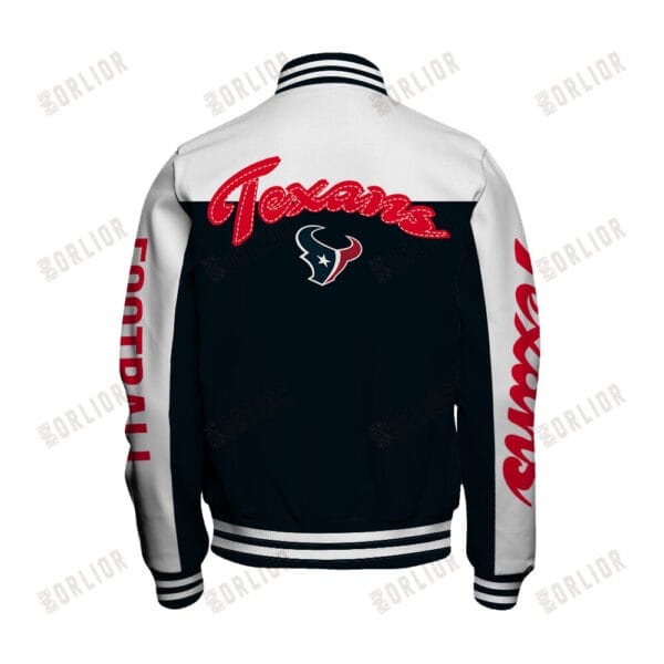 Houston Texans  Unisex Athletic Legacy Varsity Jacket AMCVJK0000213 - Image 3