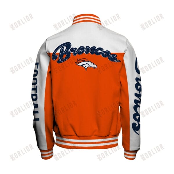 Denver Broncos  Unisex Athletic Legacy Varsity Jacket AMCVJK0000216 - Image 3