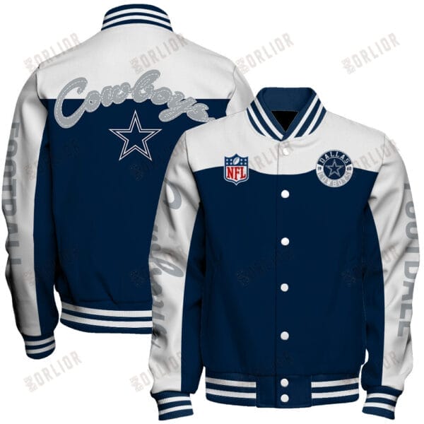 Dallas Cowboys  Unisex Athletic Legacy Varsity Jacket AMCVJK0000217