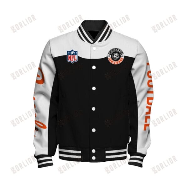 Cincinnati Bengals  Unisex Athletic Legacy Varsity Jacket AMCVJK0000219 - Image 2