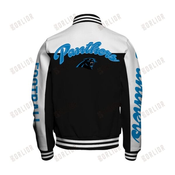 Carolina Panthers  Unisex Athletic Legacy Varsity Jacket AMCVJK0000221 - Image 3