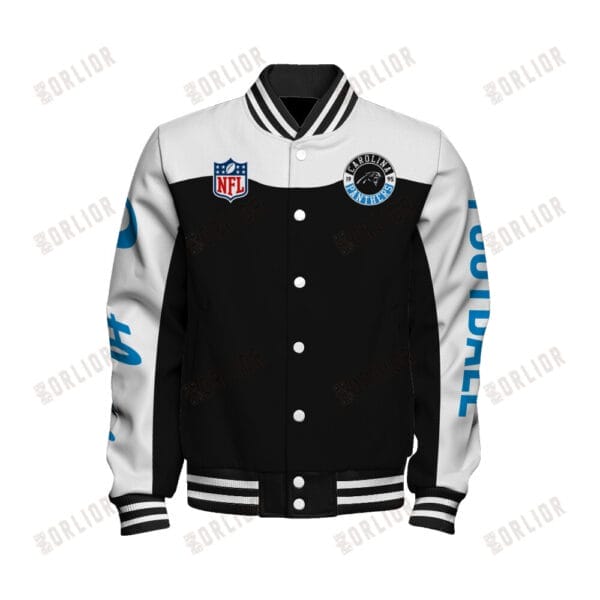 Carolina Panthers  Unisex Athletic Legacy Varsity Jacket AMCVJK0000221 - Image 2
