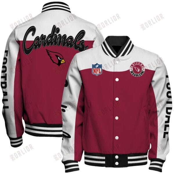 Arizona Cardinals  Unisex Athletic Legacy Varsity Jacket AMCVJK0000225