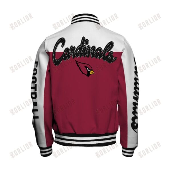 Arizona Cardinals  Unisex Athletic Legacy Varsity Jacket AMCVJK0000225 - Image 3