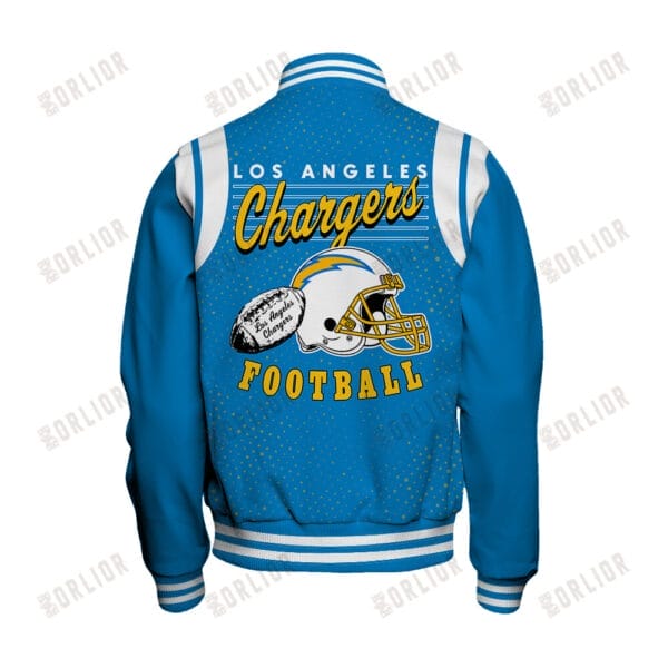 Los Angeles Chargers Unisex Athletic Legacy Varsity Jacket AMCVJK0000245 - Image 3