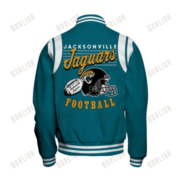 Jacksonville Jaguars Unisex Athletic Legacy Varsity Jacket AMCVJK0000248 - Image 3