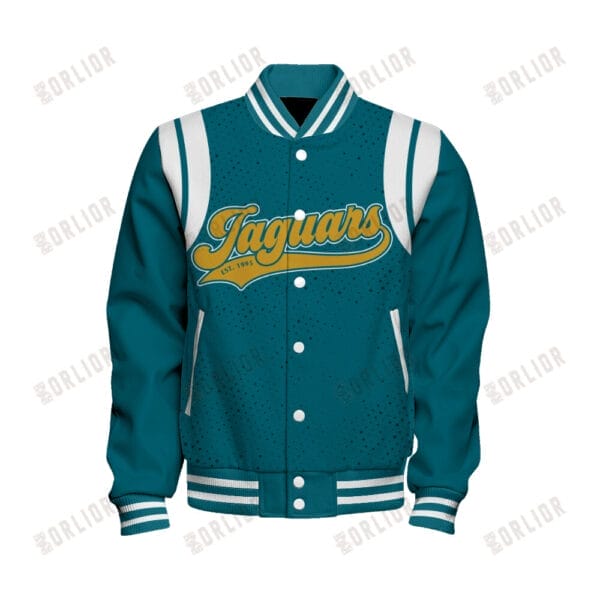 Jacksonville Jaguars Unisex Athletic Legacy Varsity Jacket AMCVJK0000248 - Image 2