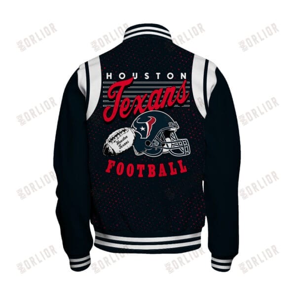 Houston Texans Unisex Athletic Legacy Varsity Jacket AMCVJK0000250 - Image 3