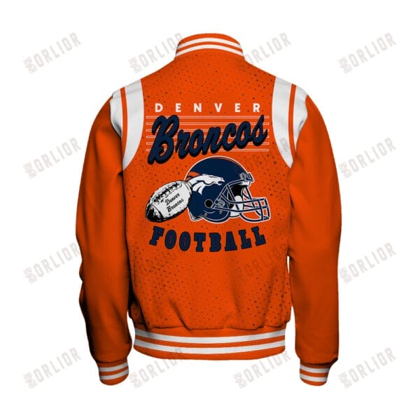 Denver Broncos Unisex Athletic Legacy Varsity Jacket AMCVJK0000253 - Image 3