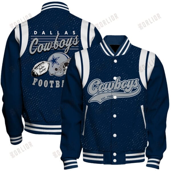 Dallas Cowboys Unisex Athletic Legacy Varsity Jacket AMCVJK0000254