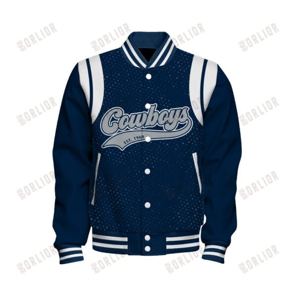Dallas Cowboys Unisex Athletic Legacy Varsity Jacket AMCVJK0000254 - Image 2