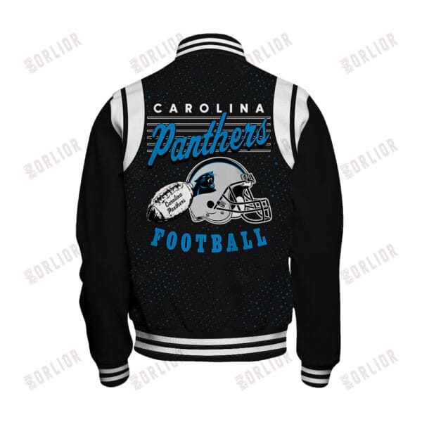 Carolina Panthers Unisex Athletic Legacy Varsity Jacket AMCVJK0000226 - Image 3