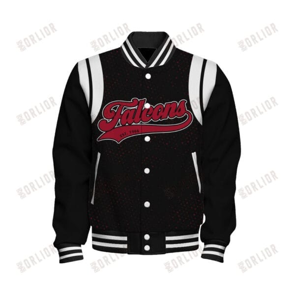 Atlanta Falcons Unisex Athletic Legacy Varsity Jacket AMCVJK0000229 - Image 2
