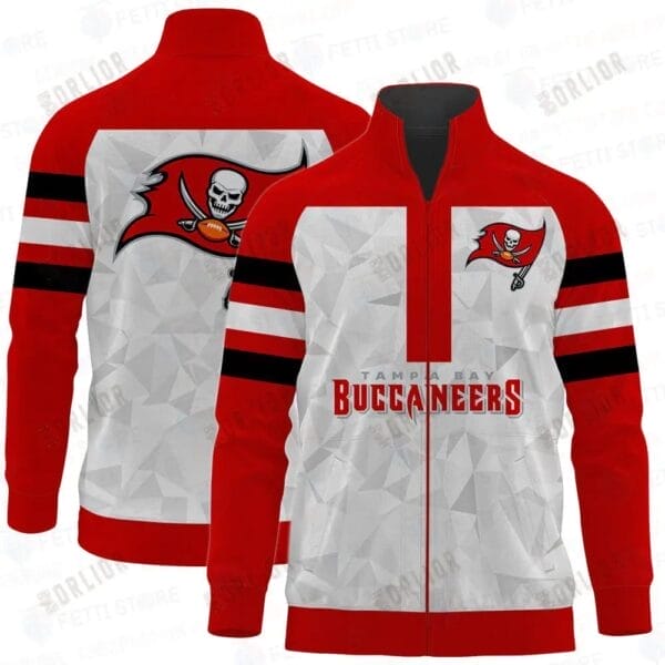 Tampa Bay Buccaneers Premium All-Over Print Stand Collar Jacket AMCSCJK000036