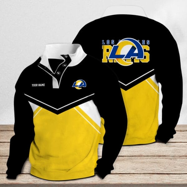 Los Angeles Rams Casual Stand Collar Sweatshirt New Collection AMCDBH00407