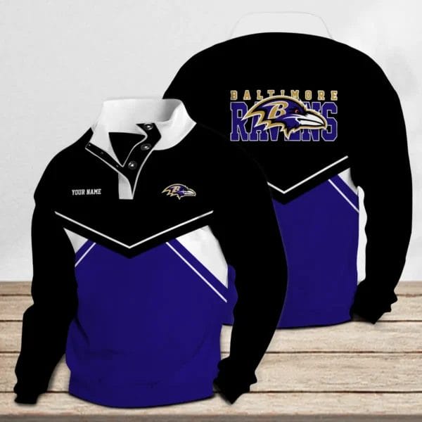 Baltimore Ravens Casual Stand Collar Sweatshirt New Collection AMCDBH00416