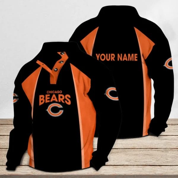 chicago bears Casual Stand Collar Sweatshirt Limited Edition AMCDBH00371