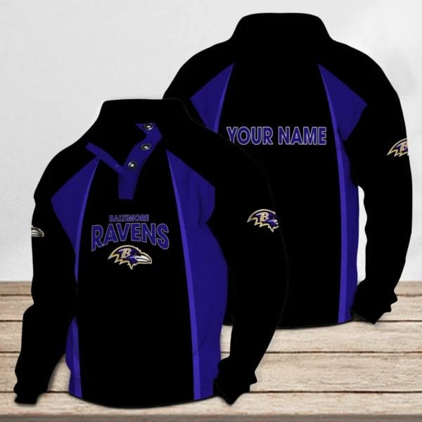 Baltimore Ravens Casual Stand Collar Sweatshirt Limited Edition AMCDBH00384
