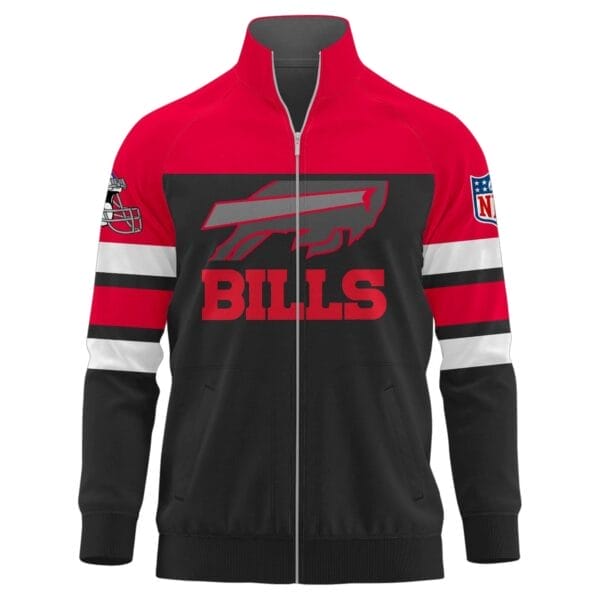 Buffalo Bills Premium Ultimate Game Day Stand Collar Jacket AMCSCJK000011 - Image 2