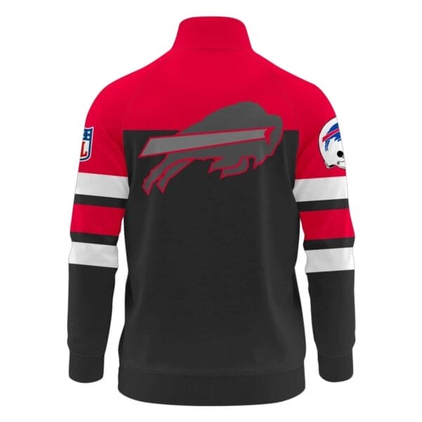 Buffalo Bills Premium Ultimate Game Day Stand Collar Jacket AMCSCJK000011 - Image 3