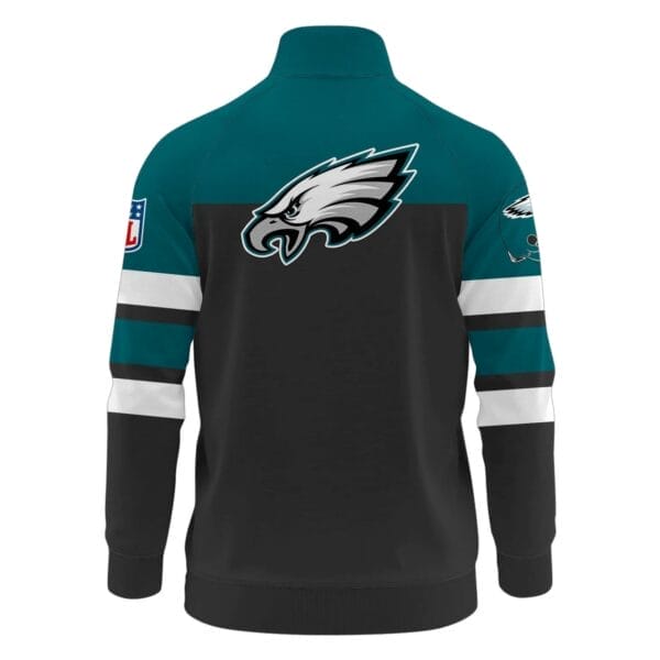 Philadelphia Eagles Premium Ultimate Game Day Stand Collar Jacket AMCSCJK000007 - Image 3