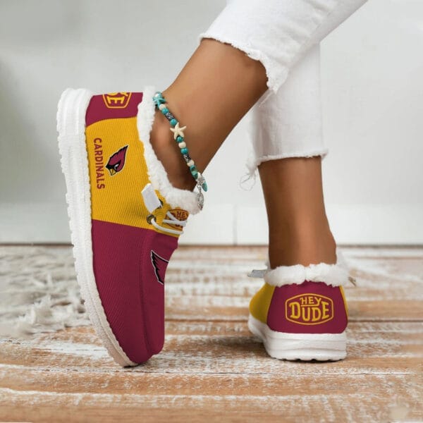 Arizona Cardinals Fuzzy Dude Shoes Winter Collection AMCFDUDE000034 - Image 3