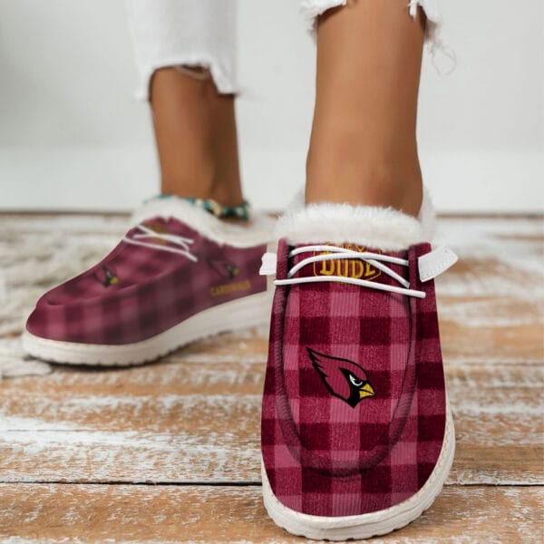 Arizona Cardinals Fuzzy Dude Shoes Winter Collection AMCFDUDE000065 - Image 4
