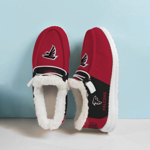 Atlanta Falcons Fuzzy Dude Shoes Winter Collection AMCFDUDE000033 - Image 2