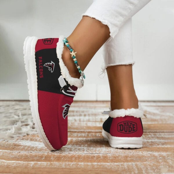 Atlanta Falcons Fuzzy Dude Shoes Winter Collection AMCFDUDE000033 - Image 3