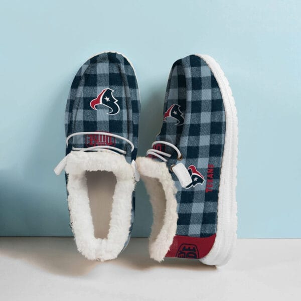 Houston Texans Fuzzy Dude Shoes Winter Collection AMCFDUDE000077 - Image 2
