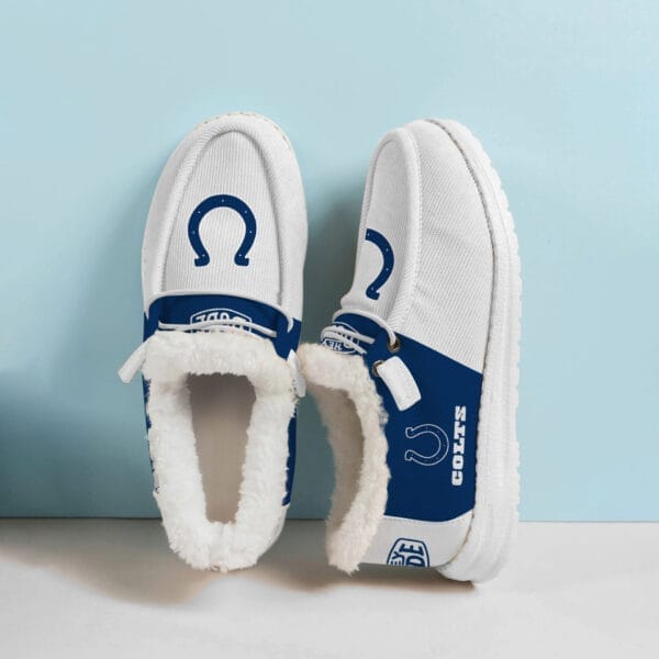 Indianapolis Colts Fuzzy Dude Shoes Winter Collection AMCFDUDE000046 - Image 2